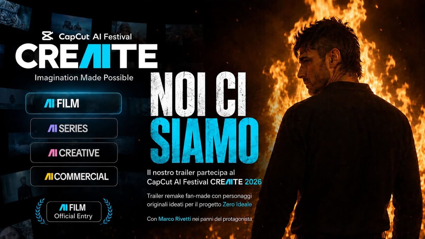 Zero Ideale al CapCut AI Festival CREAITIVE 2026?